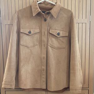Love Tree Brown Suede Jacket